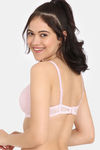 Rosaline Padded Non Wired 3/4Th Coverage Lace Bra - Tender Touch — thumbnail 2